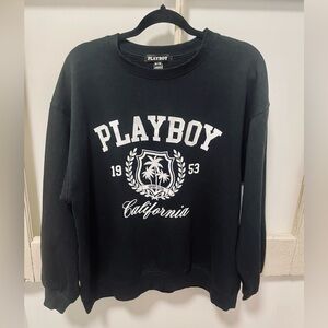 Black Playboy Sweater